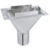 Avaloir de cheminée inox