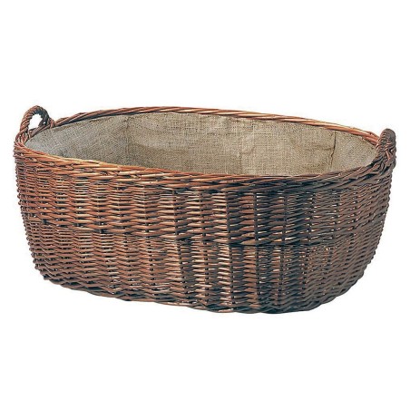 Panier en osier ovale