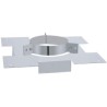 Double paroi pellets support de dalle