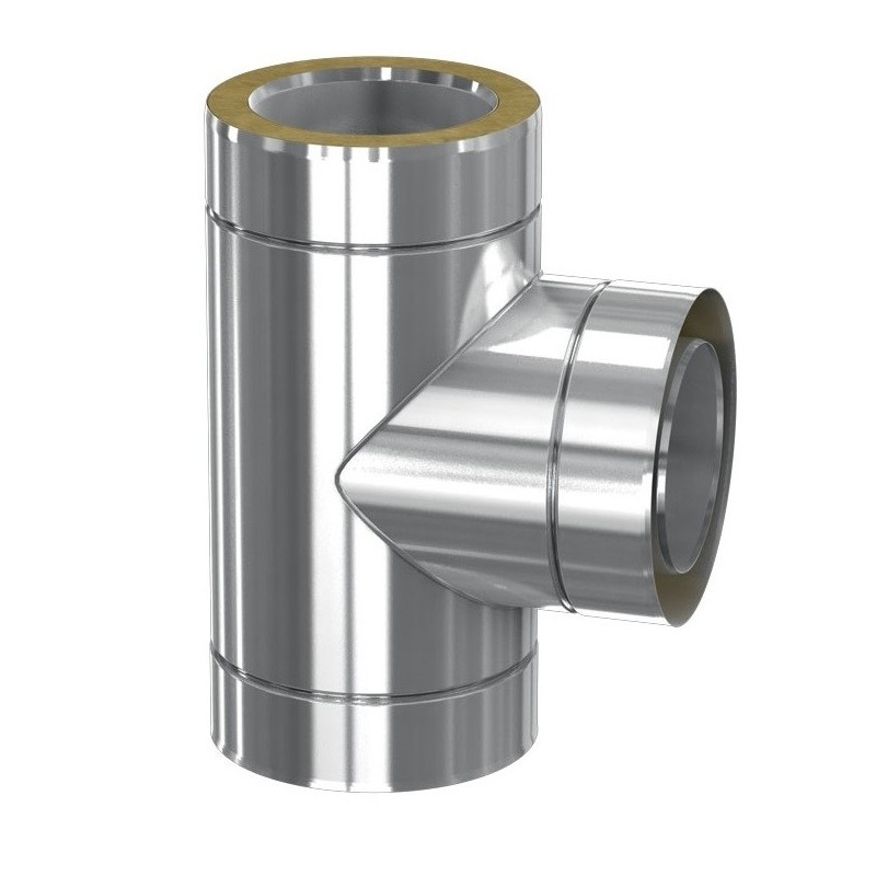 Té 90° double paroi ISOTIP JONCOUX Orion