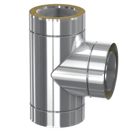 Té 90° double paroi ISOTIP JONCOUX Orion